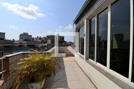 Varanda de apartamento para alugar com 2 quartos, 162m² em Jardim Três Marias, Guarujá