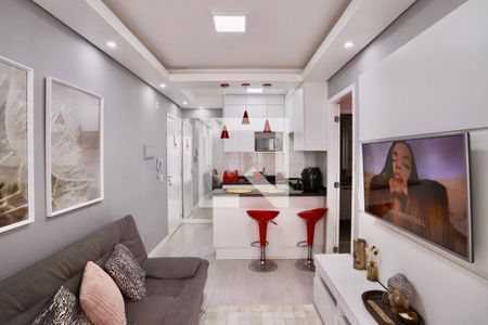 Sala de apartamento à venda com 1 quarto, 34m² em Mooca, São Paulo