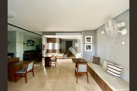 Apartamento à venda com 34m², 1 quarto e sem vagaSalão de Festas
