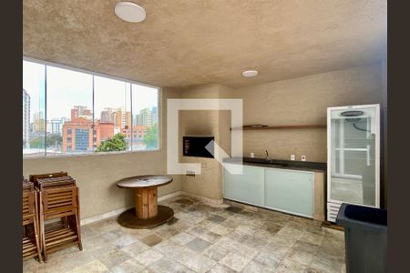 Apartamento à venda com 34m², 1 quarto e sem vagaChurrasqueira