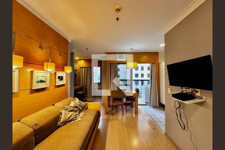 Sala de apartamento à venda com 1 quarto, 25m² em Vila Congonhas, São Paulo