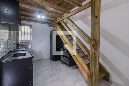 Cozinha de kitnet/studio para alugar com 1 quarto, 36m² em Forquilhinha, São José