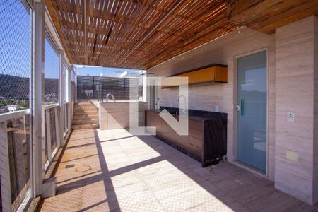 Varanda da sala de apartamento para alugar com 4 quartos, 333m² em Charitas, Niterói