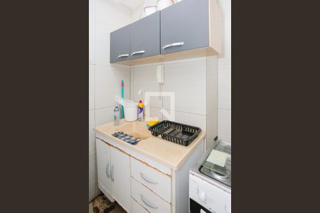 Cozinha de apartamento à venda com 1 quarto, 30m² em Jardim Dona Leopoldina, Porto Alegre