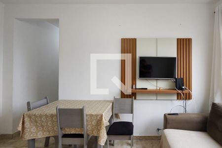 Sala de apartamento para alugar com 2 quartos, 75m² em Caiçara, Praia Grande