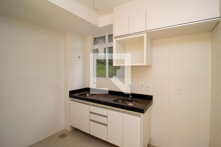 Cozinha  de apartamento à venda com 2 quartos, 55m² em Buritis, Belo Horizonte
