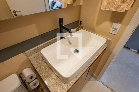 Studio para alugar com 27m², 1 quarto e sem vaga Studio para alugar com 27m², 1 quarto e sem vagaBanheiro