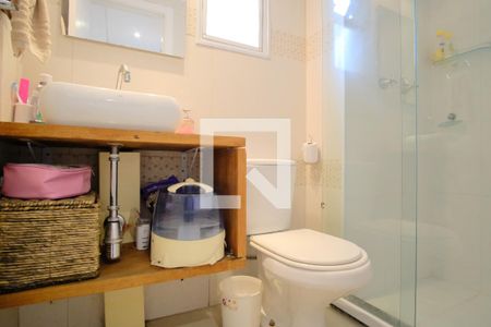 Banheiro Social de apartamento à venda com 2 quartos, 68m² em Chácara Califórnia, São Paulo