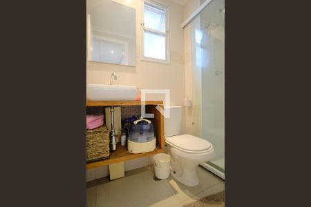 Banheiro Social de apartamento à venda com 2 quartos, 68m² em Chácara Califórnia, São Paulo