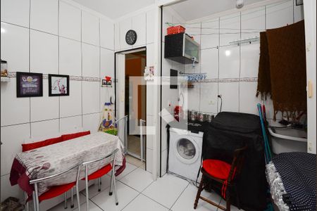 Cozinha e Área de Serviço de apartamento à venda com 2 quartos, 52m² em Jordanópolis, São Bernardo do Campo