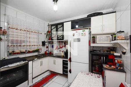 Cozinha e Área de Serviço de apartamento à venda com 2 quartos, 52m² em Jordanópolis, São Bernardo do Campo