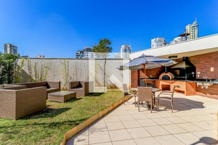 Área comum - Churrasqueira de apartamento à venda com 1 quarto, 43m² em Cidade Monções, São Paulo