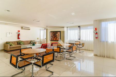 Área comum - Salão de festas de apartamento à venda com 1 quarto, 43m² em Cidade Monções, São Paulo