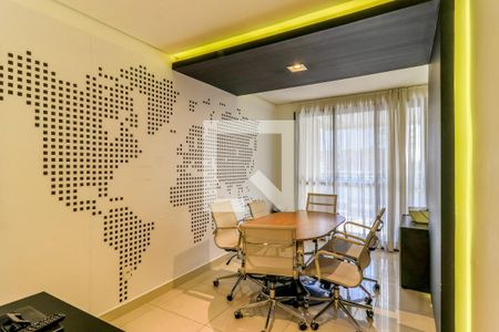 Área comum - Coworking de apartamento à venda com 1 quarto, 43m² em Cidade Monções, São Paulo