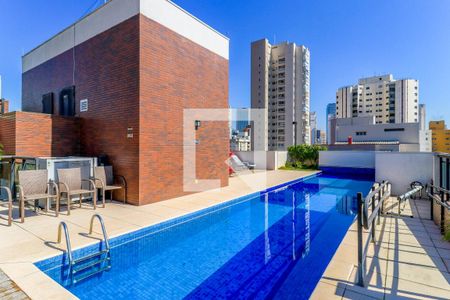 Área comum - Piscina de apartamento à venda com 1 quarto, 43m² em Cidade Monções, São Paulo