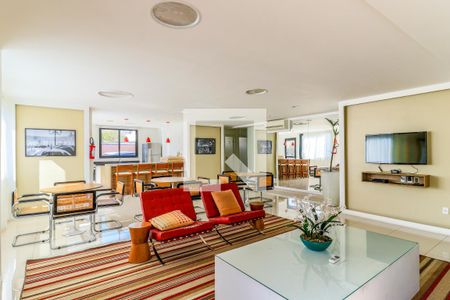 Área comum - Salão de festas de apartamento à venda com 1 quarto, 43m² em Cidade Monções, São Paulo