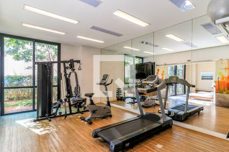 Área comum - Academia de apartamento à venda com 1 quarto, 43m² em Cidade Monções, São Paulo