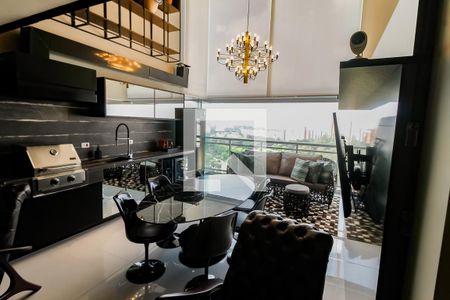 Sala 2 - Jantar de apartamento à venda com 4 quartos, 200m² em Vila Andrade, São Paulo