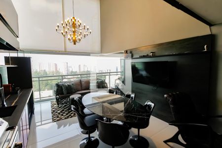 Sala 2 - Jantar de apartamento à venda com 4 quartos, 200m² em Vila Andrade, São Paulo