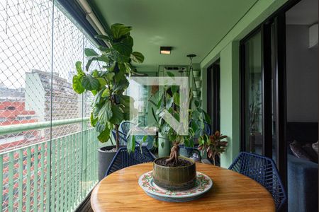 Varanda da Sala de apartamento à venda com 2 quartos, 80m² em Bela Vista, São Paulo