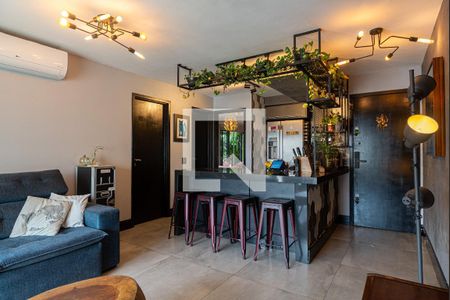 Sala de apartamento à venda com 2 quartos, 80m² em Bela Vista, São Paulo