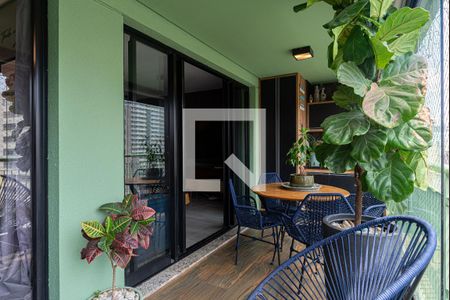 Varanda da Sala de apartamento à venda com 2 quartos, 80m² em Bela Vista, São Paulo