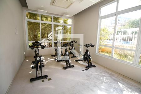 Apartamento à venda com 40m², 1 quarto e 1 vaga Apartamento à venda com 40m², 1 quarto e 1 vagaÁrea Comum - Academia