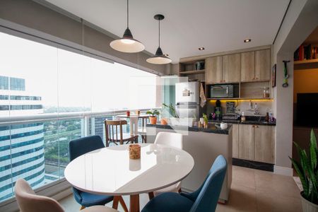 Apartamento à venda com 40m², 1 quarto e 1 vaga Apartamento à venda com 40m², 1 quarto e 1 vagaVaranda e Cozinha