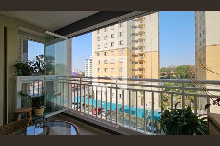 Vista da Sacada de apartamento à venda com 2 quartos, 60m² em Jardim Marajoara, São Paulo
