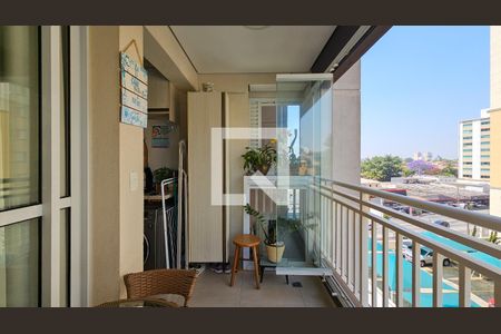 Varanda de apartamento à venda com 2 quartos, 60m² em Jardim Marajoara, São Paulo