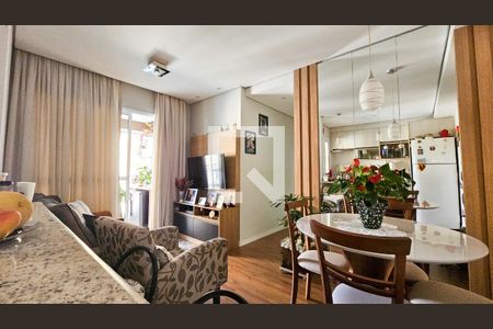 Sala de apartamento à venda com 2 quartos, 60m² em Jardim Marajoara, São Paulo