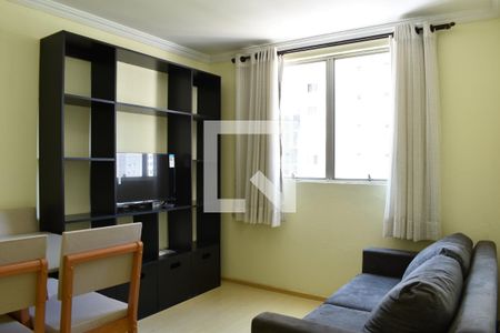 Sala de apartamento para alugar com 1 quarto, 36m² em Centro , Curitiba