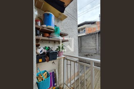 Varanda da Sala de apartamento para alugar com 3 quartos, 60m² em São Cristóvão, Rio de Janeiro