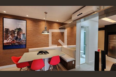 Sala de Jantar de apartamento para alugar com 2 quartos, 68m² em Marapé, Santos