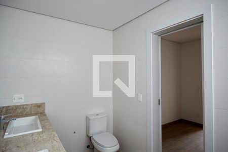 Banheiro da Suíte de apartamento à venda com 4 quartos, 210m² em Lourdes, Belo Horizonte