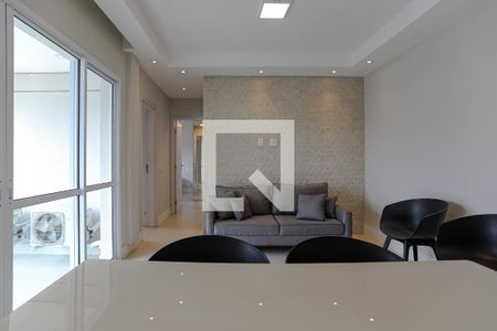Sala de apartamento para alugar com 2 quartos, 74m² em Vila Mogilar, Mogi das Cruzes