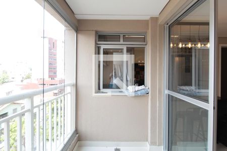 Varanda da Sala de apartamento para alugar com 3 quartos, 83m² em Aeroporto, Belo Horizonte