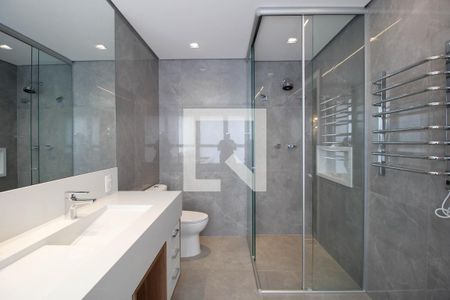 Apartamento para alugar com 107m², 2 quartos e 2 vagasBanheiro da Suíte Master