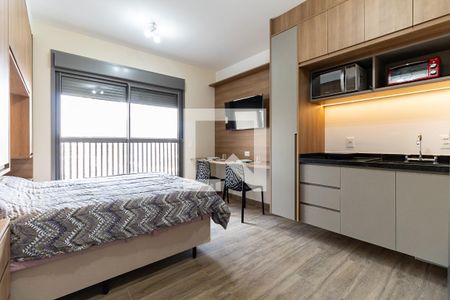 Sala/Quarto de apartamento para alugar com 1 quarto, 28m² em Vila Gumercindo, São Paulo