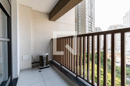 Varanda de apartamento para alugar com 1 quarto, 28m² em Vila Gumercindo, São Paulo