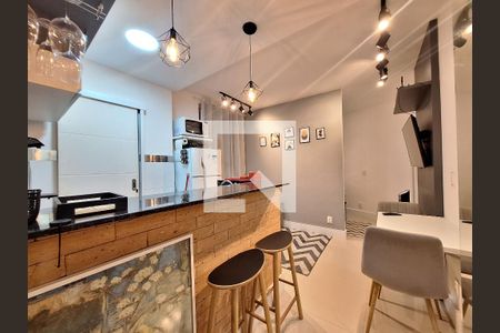 Sala de apartamento à venda com 1 quarto, 25m² em Centro, Rio de Janeiro