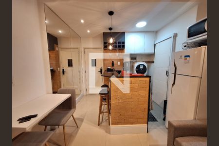 Cozinha de apartamento à venda com 1 quarto, 25m² em Centro, Rio de Janeiro