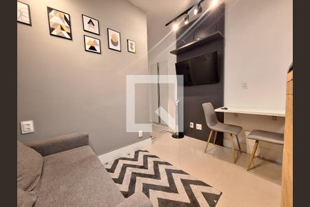 Sala de apartamento à venda com 1 quarto, 25m² em Centro, Rio de Janeiro