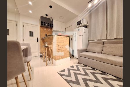 Sala de apartamento à venda com 1 quarto, 25m² em Centro, Rio de Janeiro