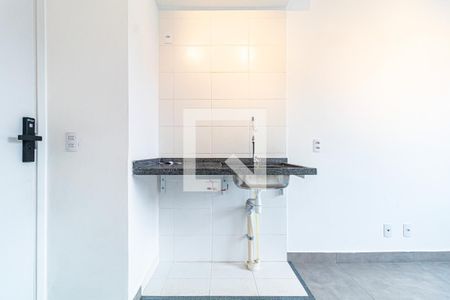 Cozinha de kitnet/studio à venda com 1 quarto, 24m² em Butantã, São Paulo