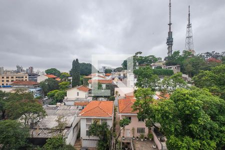 Sala - Vista de apartamento para alugar com 2 quartos, 81m² em Sumaré, São Paulo