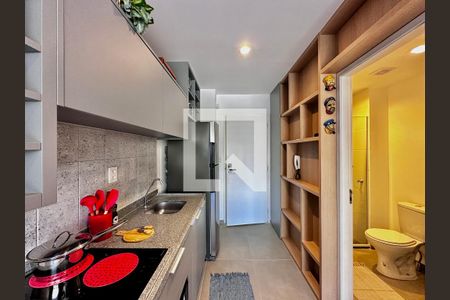 Studio para alugar com 25m², 0 quarto e sem vaga Studio para alugar com 25m², 0 quarto e sem vagaCozinha