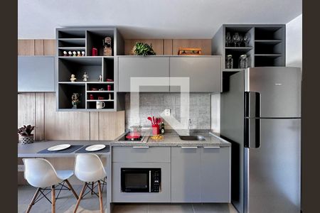 Studio para alugar com 25m², 0 quarto e sem vaga Studio para alugar com 25m², 0 quarto e sem vagaCozinha