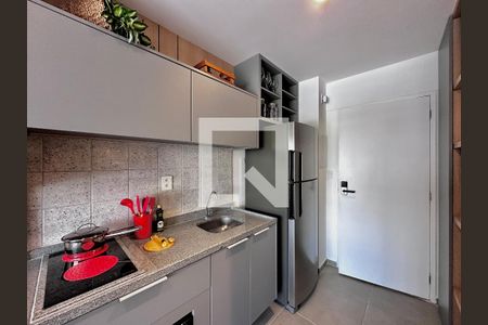 Studio para alugar com 25m², 0 quarto e sem vaga Studio para alugar com 25m², 0 quarto e sem vagaCozinha