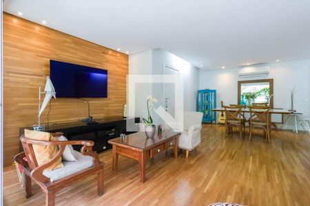 Sala de apartamento à venda com 3 quartos, 132m² em Vila Andrade, São Paulo